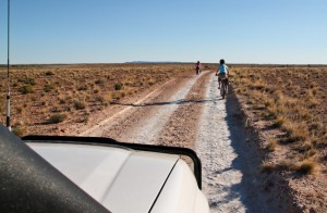 Girls on bikes